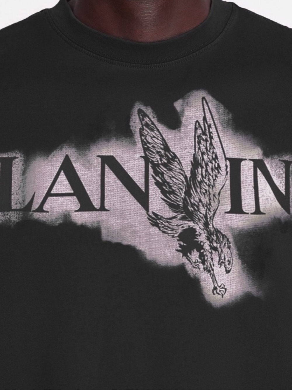 Lanvin X Future Unisex Eagle Print Tee View 3